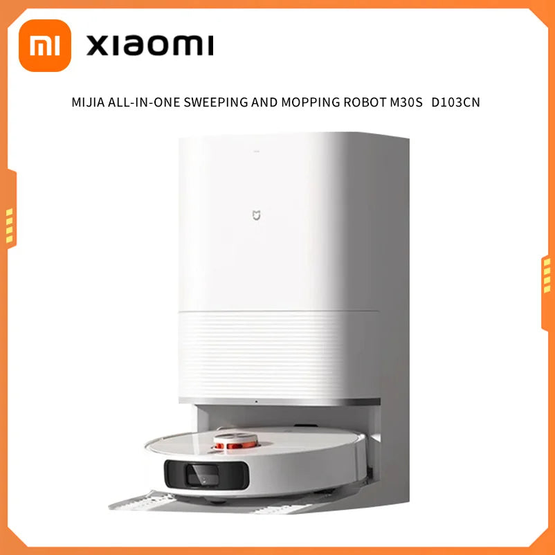 Robot Vacuum and Mop M30S ,7300Pa Strong Suction Smart Navigation APP Control Automatic Cleaning for Pet Hair Hard Floors