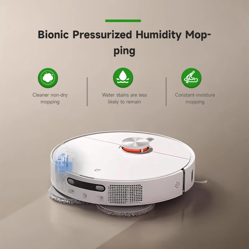Robot Vacuum and Mop M30S ,7300Pa Strong Suction Smart Navigation APP Control Automatic Cleaning for Pet Hair Hard Floors