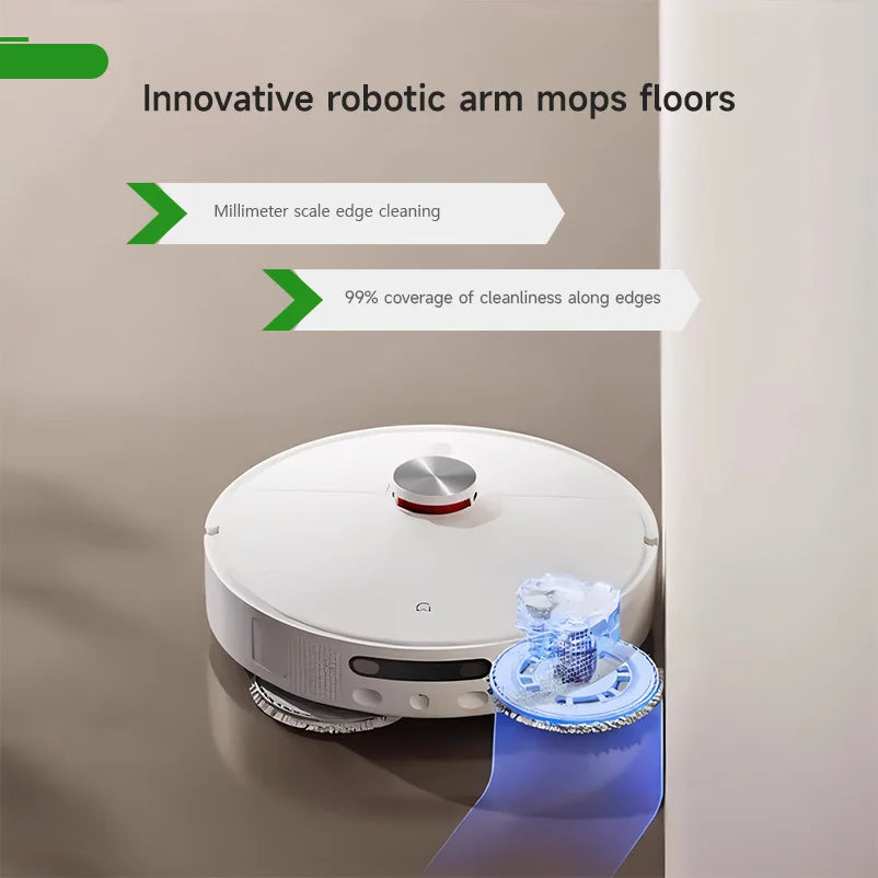 Robot Vacuum and Mop M30S ,7300Pa Strong Suction Smart Navigation APP Control Automatic Cleaning for Pet Hair Hard Floors